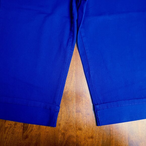 Gloria Vanderbilt ~ Sz “Missy” 16 ~ Blue Capris W/Belt ~ NWT - Picture 3 of 14
